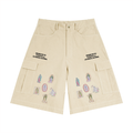Unisex Woven Cargo Shorts