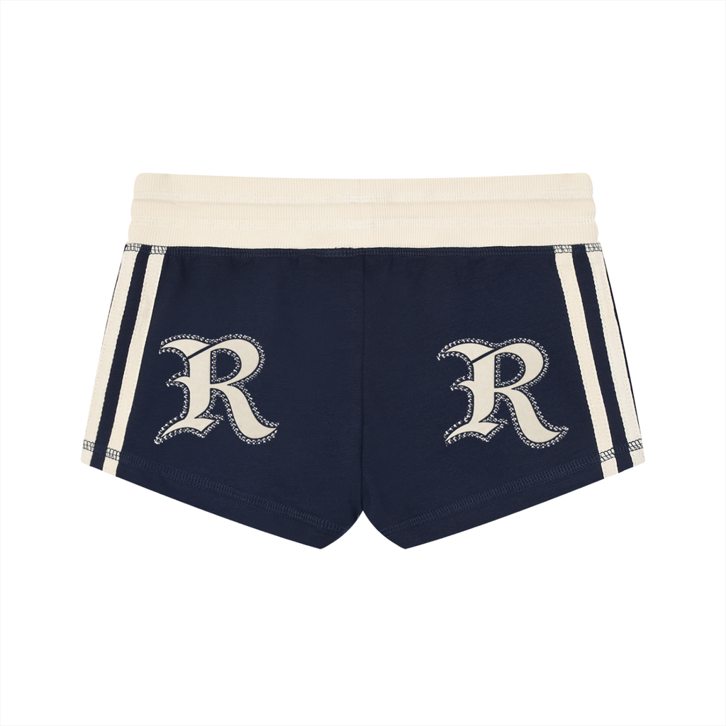 Women's Contrast Stripe Track Shorts