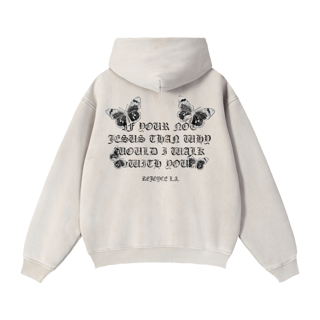 Zip-Through Boxy Fleece Hoodie
