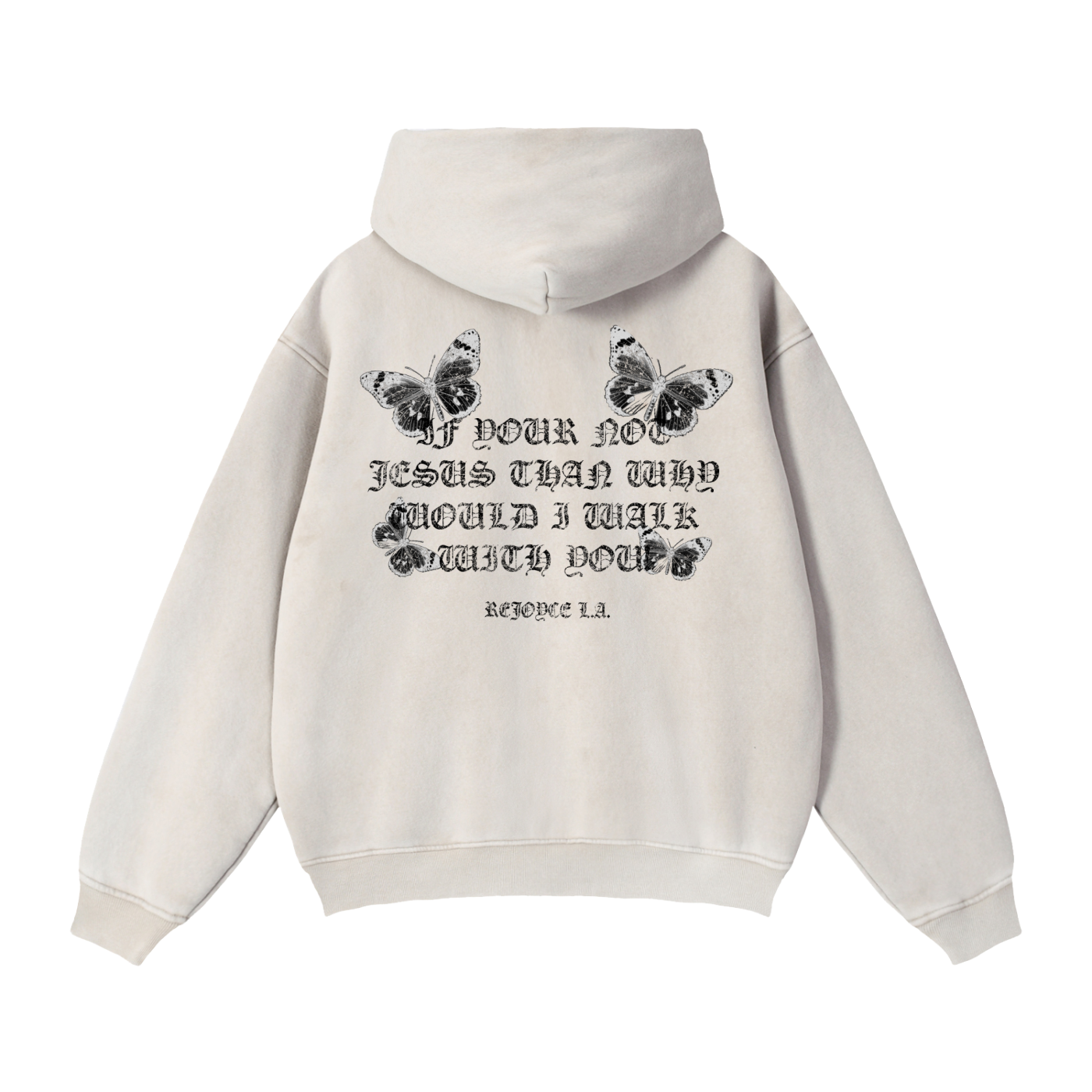 Zip-Through Boxy Fleece Hoodie