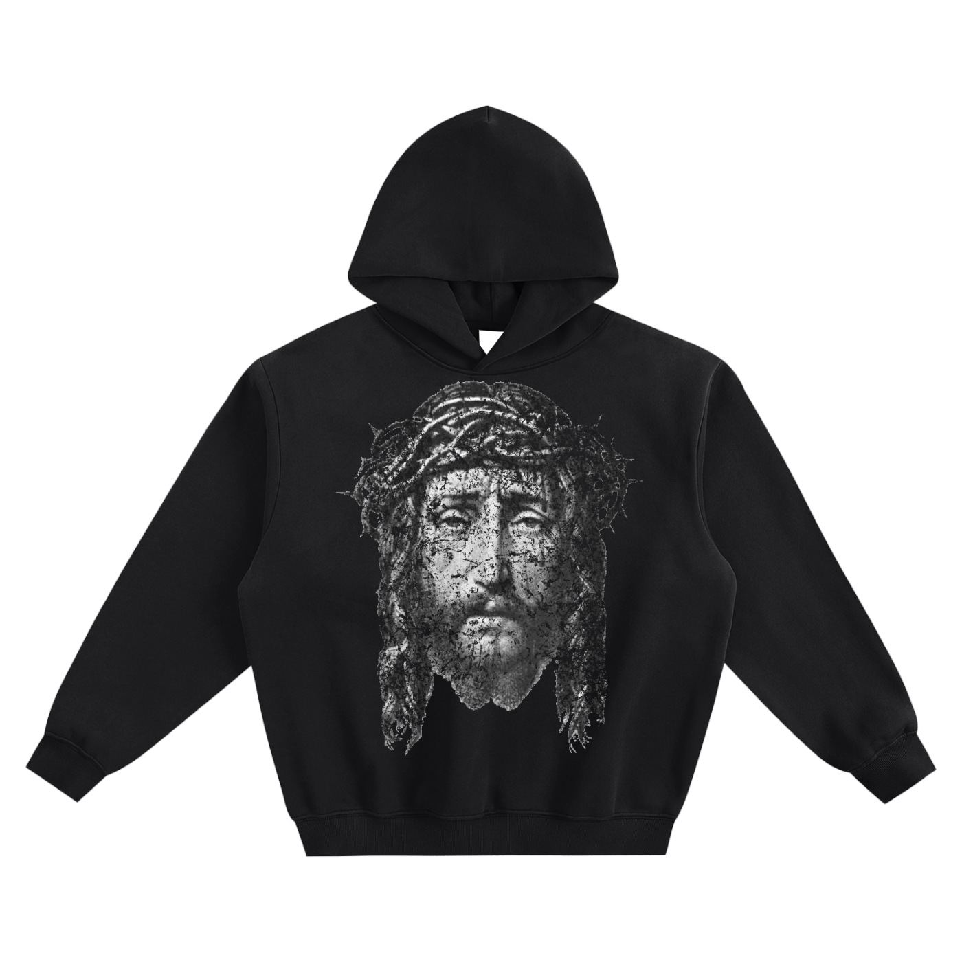 Fleeced Boxy Hoodie